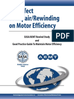 Effect of Repair Rewinding On Motor Efficiency - Optimised