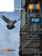 No Perch Bird Control PDF