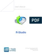 Manual R-Studio Recovery