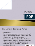 Elemen Mesin Poros