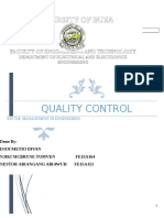 Qualitycontrol Assignment