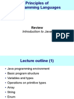 Lect Java Review PDF