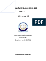 Data Structure & Algorithm Lab