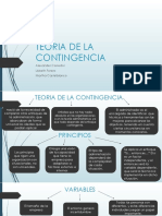 Teoria de La Contingencia