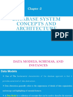 Database System Concepts and Architecture: Chapter - 2