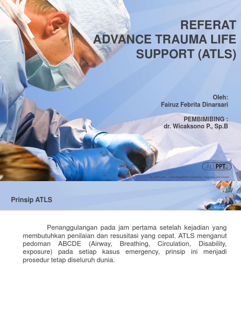 Protokol ATLS Edisi 10 untuk Penanganan Trauma | PDF