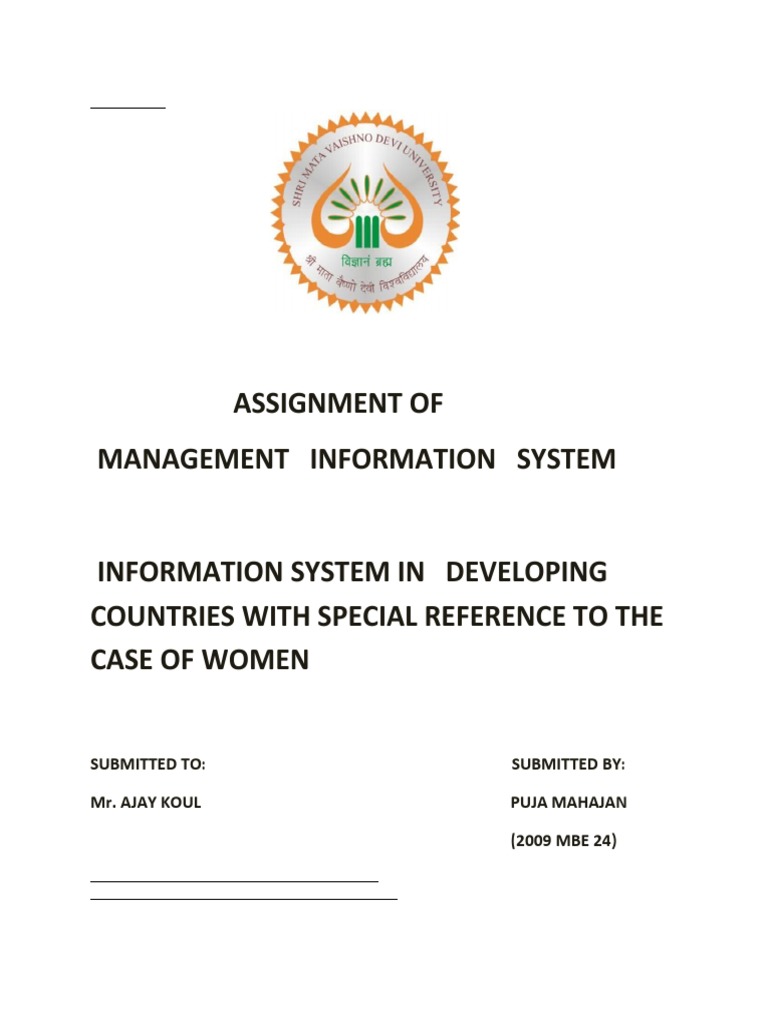 Gender and ICT in Developing Countries | PDF | Gender | Gender Studies