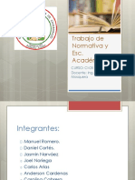 Trabajo de Normativa y Esc