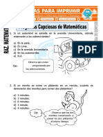 Ficha de Preguntas Capciosas de Matemáticas para Segundo de Primaria PDF