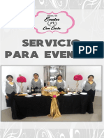 Servicio para Eventos