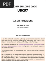 Seismic Design UBC97 Code