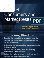 Internet Consumers and Market Research: Shawna Leigh S. Alvior Mary Grace T. Villarente