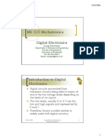 ME 515 Mechatronics: Digital Electronics