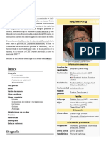 Stephen King - Bibliografia PDF