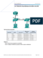 4.8.3.2 Lab - Troubleshoot LAN Traffic Using SPAN