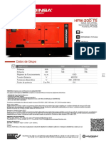 HFW-200 T5: Datos de Grupo