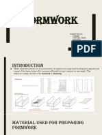 Formwork: Submitted By: Gunjan Geetika Tehri Radhika