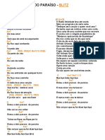 A Dois Passos Do Paraíso - Blitz