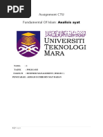 Analisis Ayat Ctu Pdf