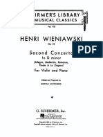 Wieniawski Violin Concerto No.2, Op.22 LMC951