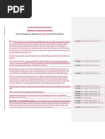 Customs Shipping and Insurance June 2019