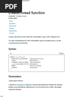 Create Thread