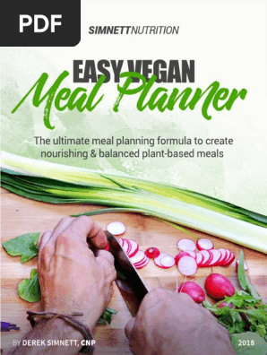 Easy Vegan Meal Planner