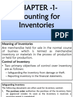 Chapter - 1-Accounting For Inventories