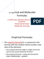 Empirical and Molecular Formulas Explained