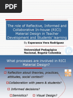 The Role of in-house Materials Design in Teacher Development