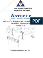 Manual Andamio Colgante Eléctrico - StepUp Andamios