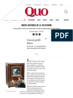 Breve Historia de La Televisión - Quo