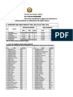 Website Call For Interview 20-05-2019