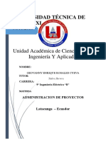 Administracion de Proyectos