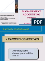 Management Accounting: Activity Cost Behavior