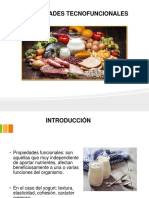 Propiedades Tecno Funcionales en Los Alimentos