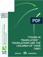 "Found in Translation" - Translations Are The Children of Their Times