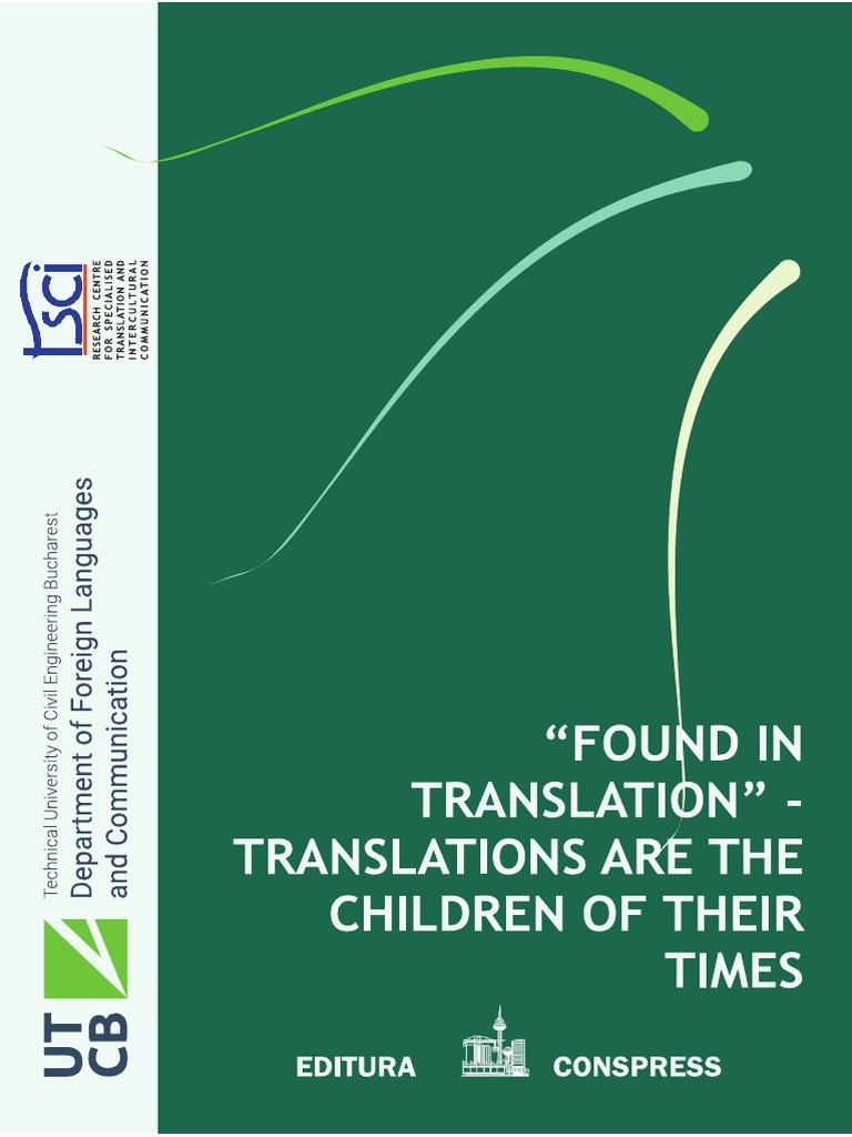 Found In Translation Translations Are The Children Of