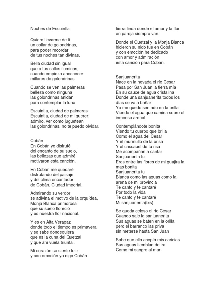 Noches de Escuintla PDF Oración