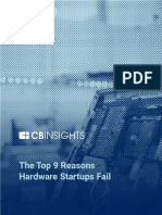 CB Insights - Hardware Startups Fail PDF