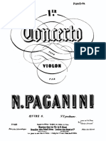 Violin Concerto No. 1 E B Paganini