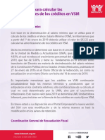 Anexo I Folio 17. Publicación de La Unidad Mixta Infonavit 2019