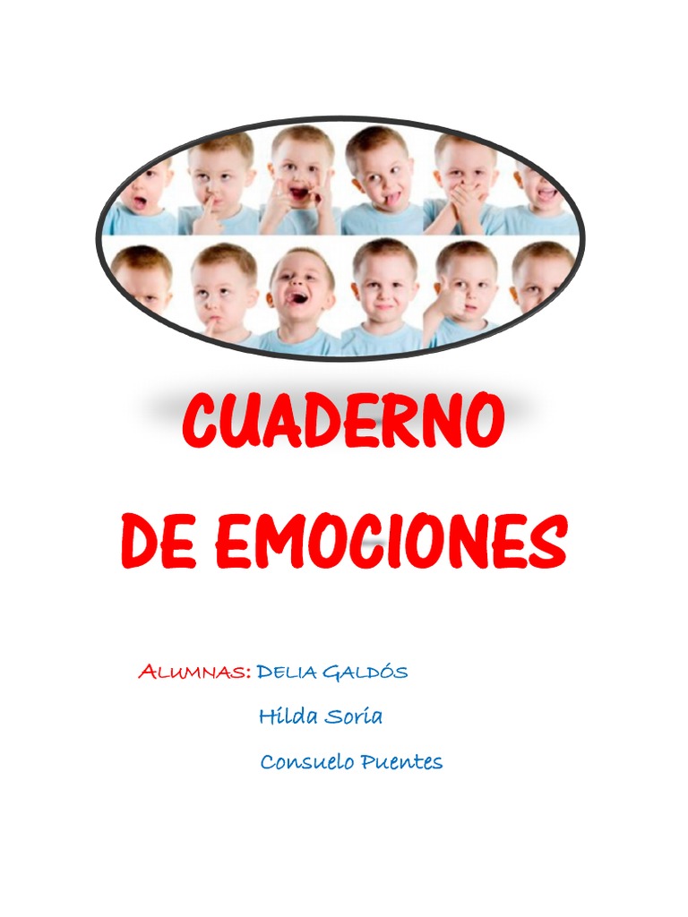 Cuaderno de emociones infantiles | PDF | Ocio