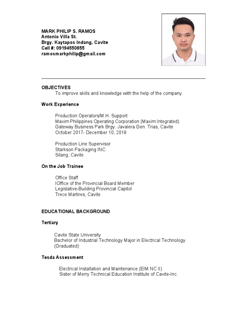 Starkson Packaging Inc. Profile: Mark Ramos | PDF