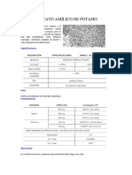 Xantato amílico potasio flotación minerales