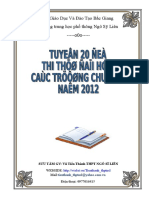 TUYEN 20 DE THI THU DAI HOC CAC TRUONG CHUYEN 2012DAP AN.doc