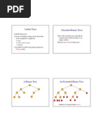 Leftist Trees Extended Binary Trees