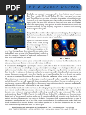 Keeley BD-2 Mod Overview and Tips | PDF | Guitars | Guitar Family