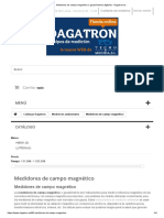 Medidores de Campo Magnético o Gaussímetros Digitales - Dagatron.es