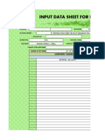 E-Class Record Sheet Data for Business Finance